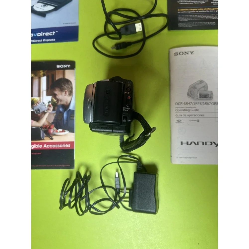 Sony Handy Cam DCR-SR47 Video Recorder Untested